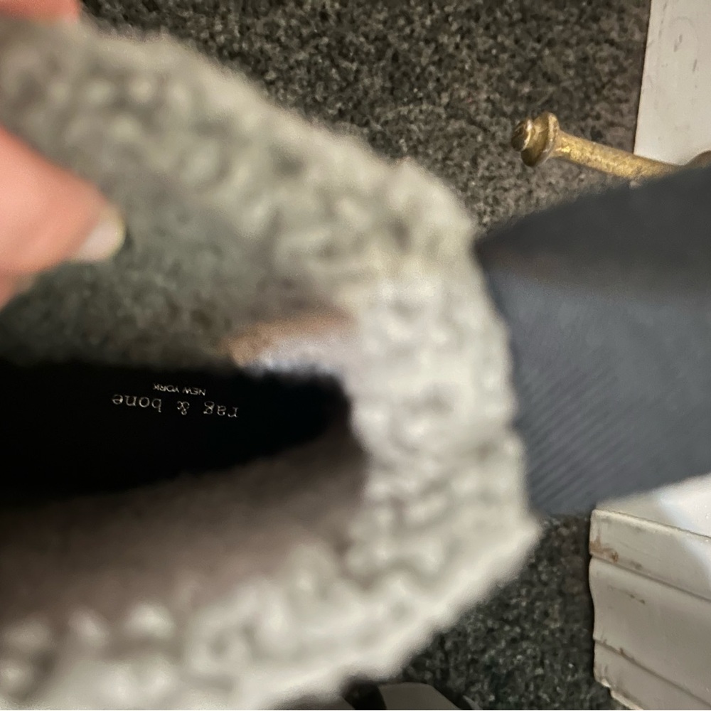 Rag and bone grey boot - Picture 3 of 4